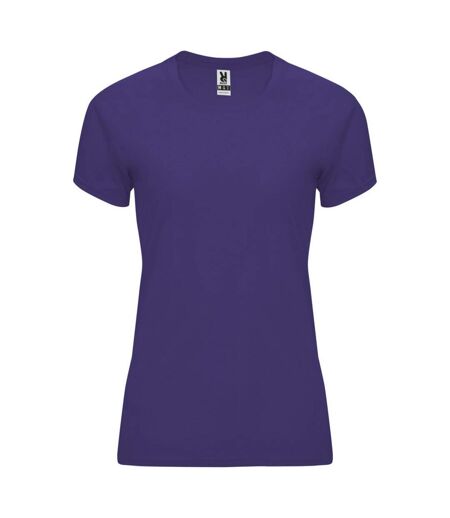 T-shirt bahrain femme mauve Roly Roly