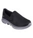 Mens go walk 7 slip-on trainers black Skechers