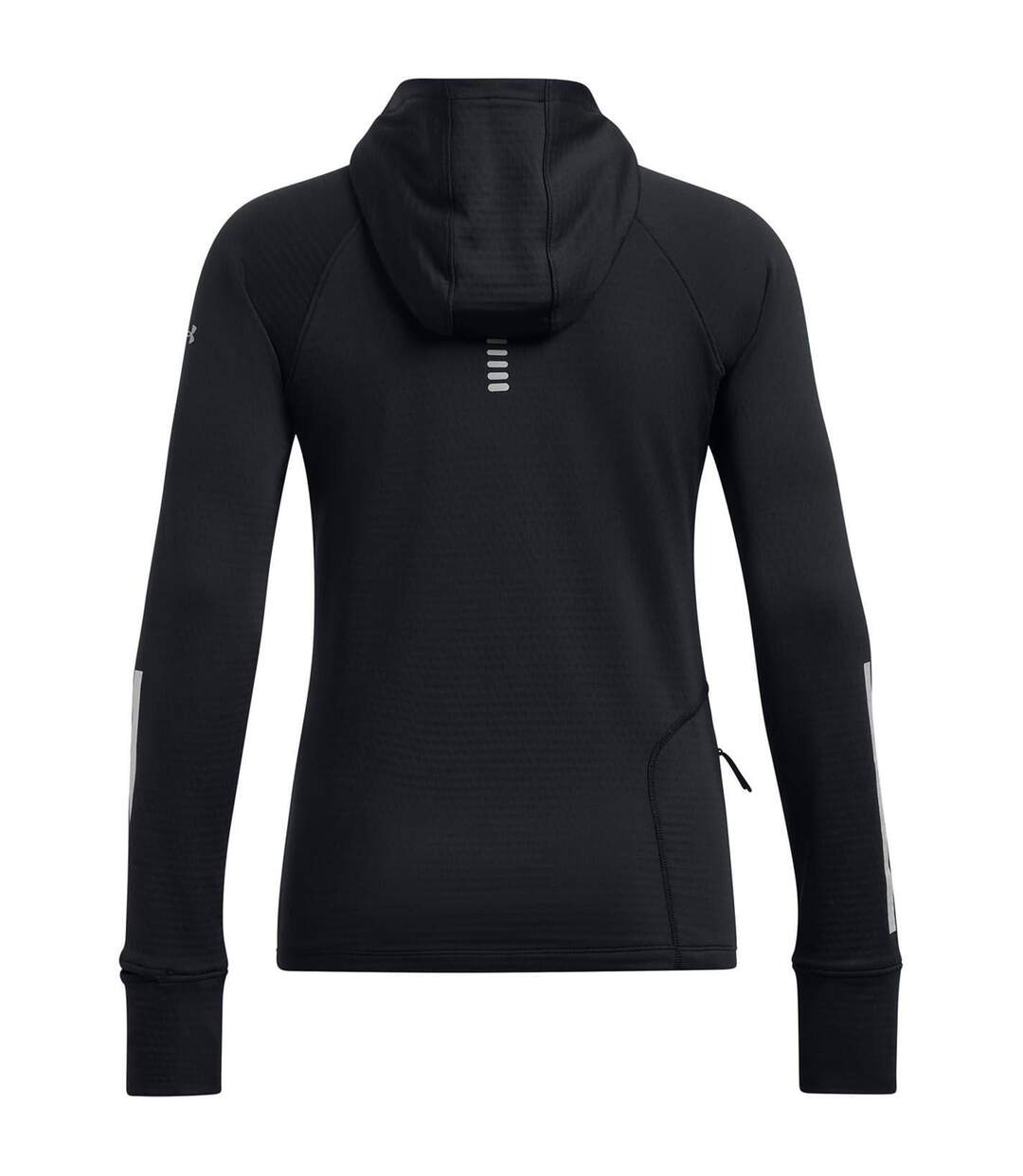 Sweat À Capuche Avec Cordons Course À Pied Femme Noir Under Armour-3