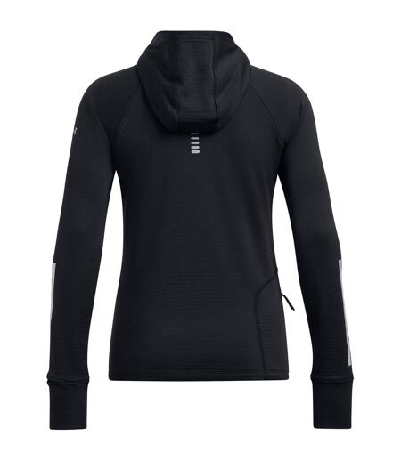 Sweat À Capuche Avec Cordons Course À Pied Femme Noir Under Armour
