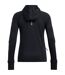 Sweat À Capuche Avec Cordons Course À Pied Femme Noir Under Armour-3