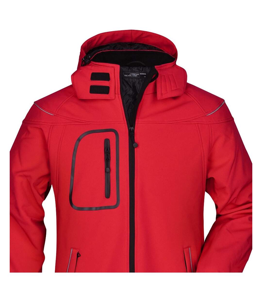 Veste Softshell Homme Rouge James And Nicholson-2