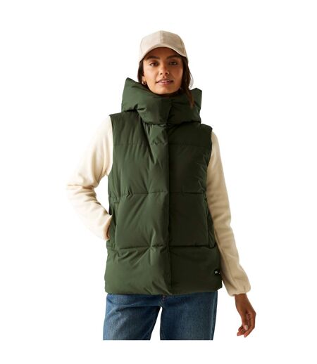 Veste Sans Manches Kelse Femme Kaki Foncé Regatta