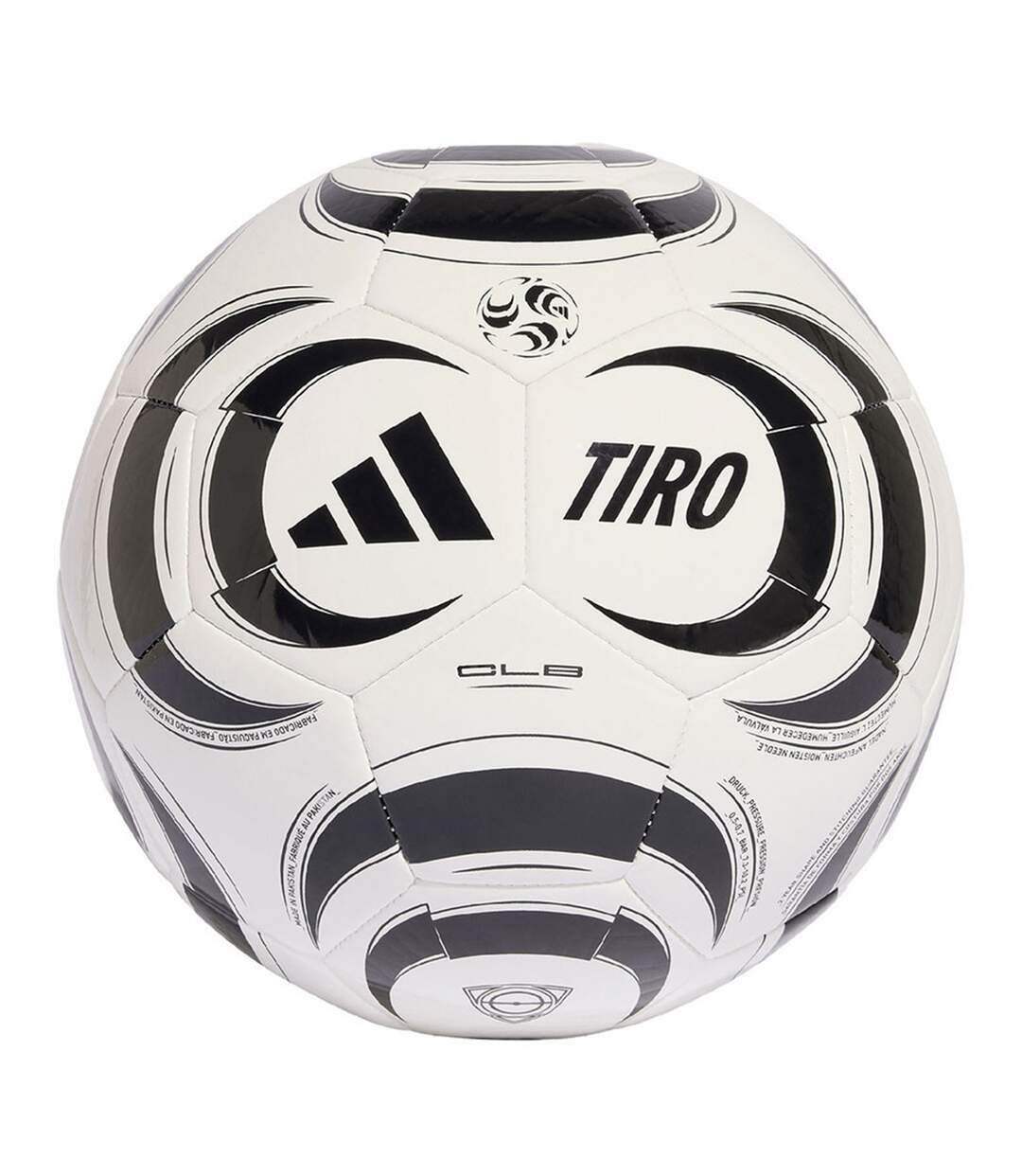 Ballon De Foot Tiro League J350 Taille 5 Blanc Noir Adidas-1