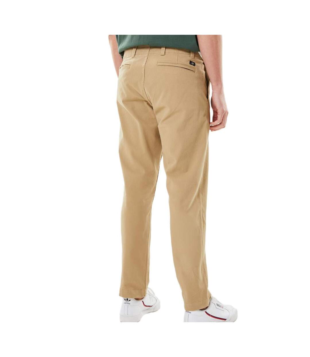 Pantalon en toile beige homme dockers loose-2