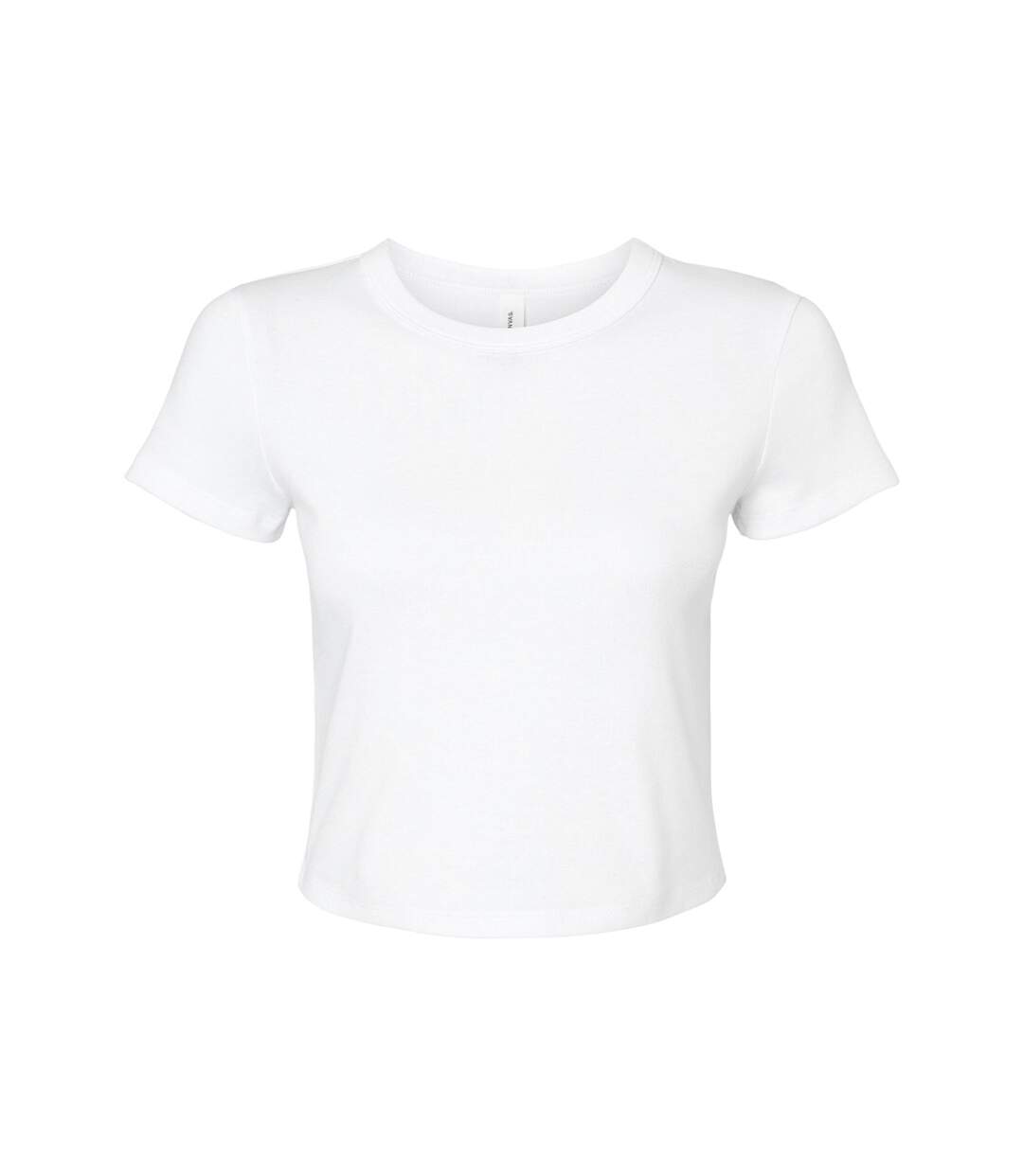 T-shirt Court Femme Blanc Uni Bella + Canvas-1