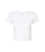 T-shirt Court Femme Blanc Uni Bella + Canvas-1