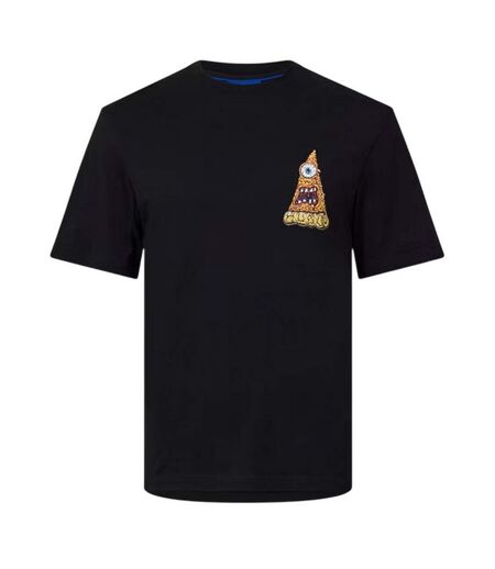 T-shirt Motif/style Pizza Nizzerio Homme Noir Hugo Boss