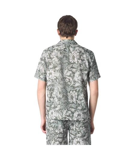 Chemise Motif/style Floral Bostall Homme Vert Pretty Green