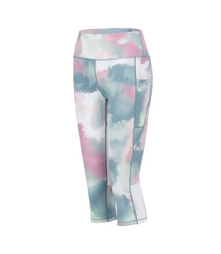 Womens/ladies Influential Ii Marble 3/4 Leggings Marble Dare 2B