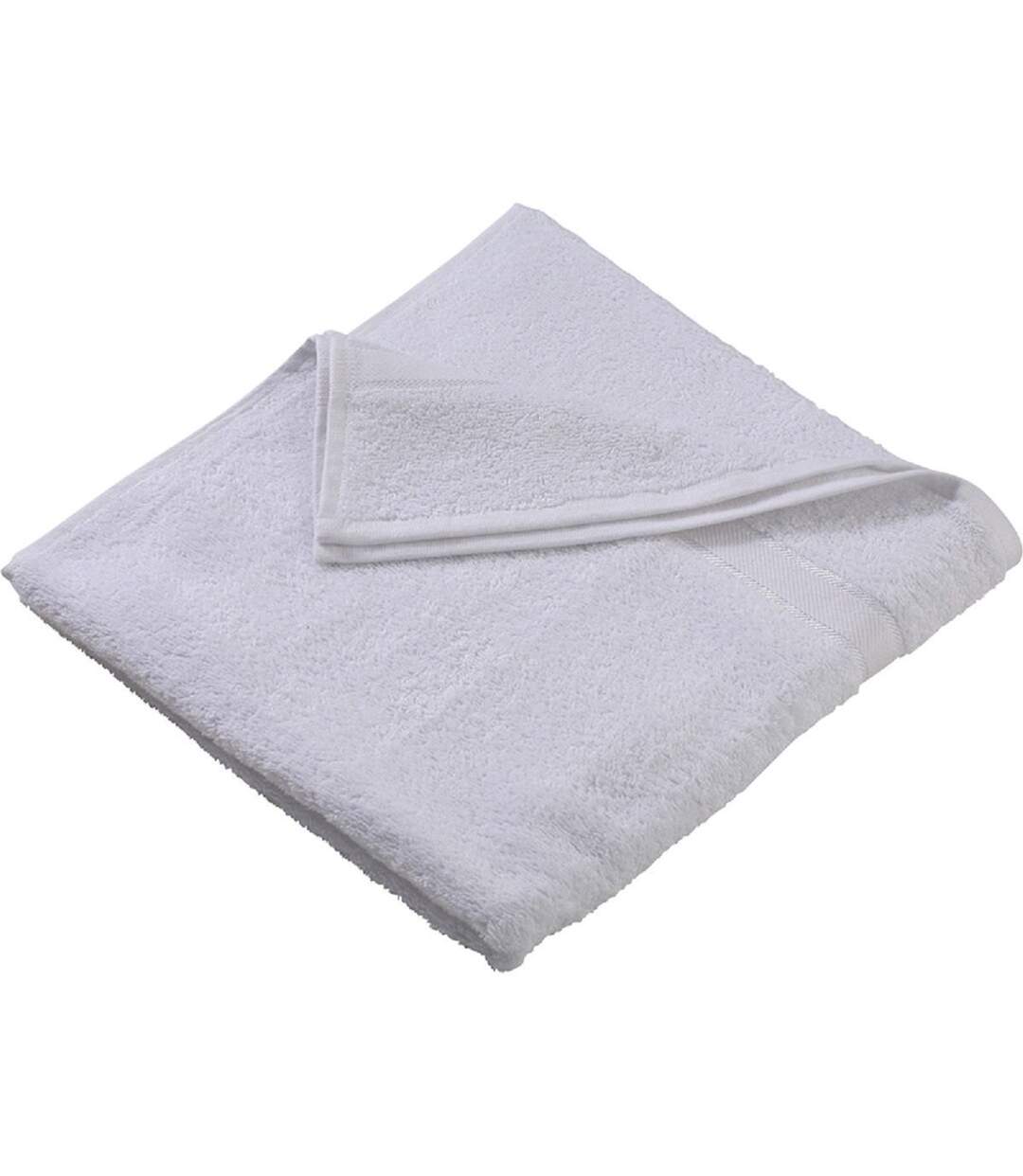 Drap de bain - éponge - MB438 - blanc-1