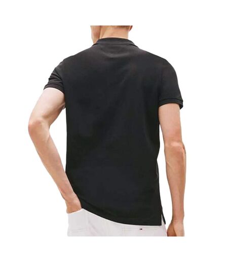 Polo noir homme tommy hilfiger tjm slims