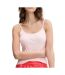 Débardeur rose femme tommy hilfiger script strappy - l-1