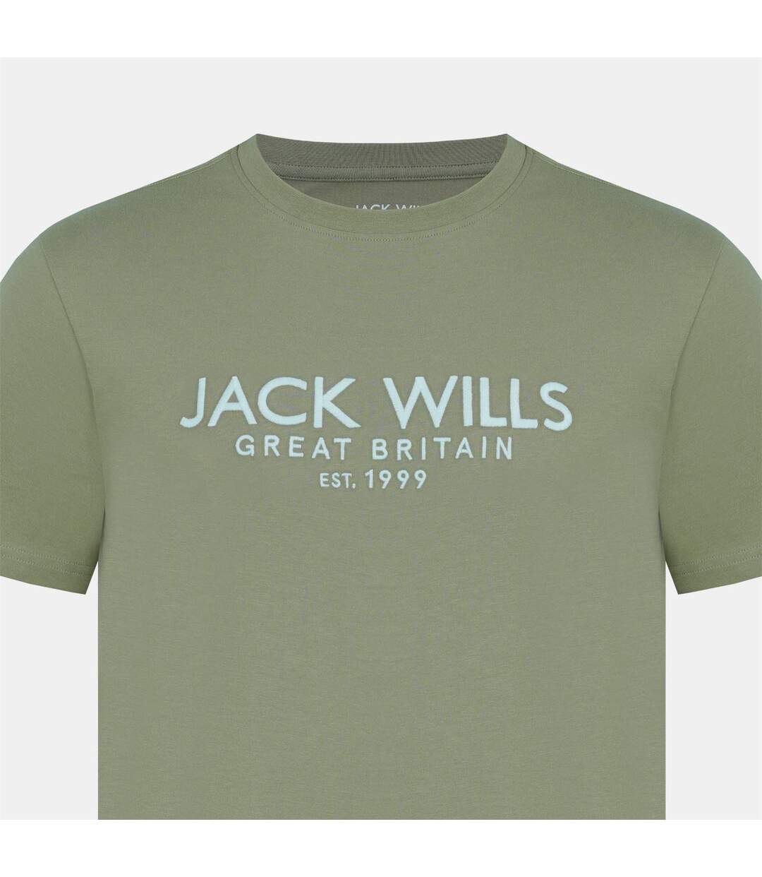 T-shirt Motif/style Logo Carnaby Homme Vert Clair Jack Wills-4