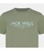T-shirt Motif/style Logo Carnaby Homme Vert Clair Jack Wills-4