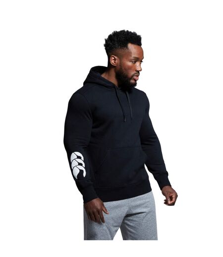 Mens Club Hoodie Black Canterbury
