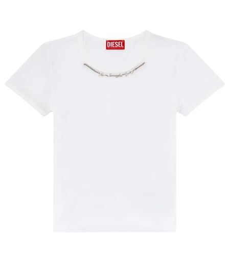 T-shirt T-matic Femme Blanc Diesel
