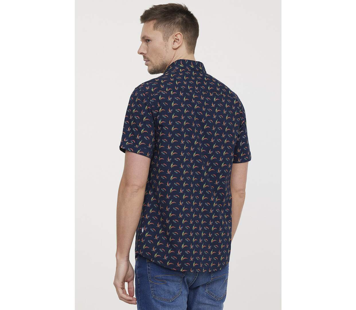 Chemise DORIO Navy-2