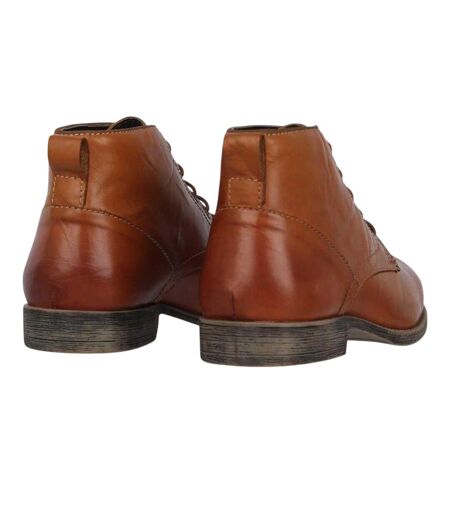 Bottes Décontracté Motif/style Effet Rétro Casca Homme Marron Firetrap