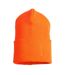 Bonnet Motif/style Côtelé Complete Orange Fluo Mascot-1