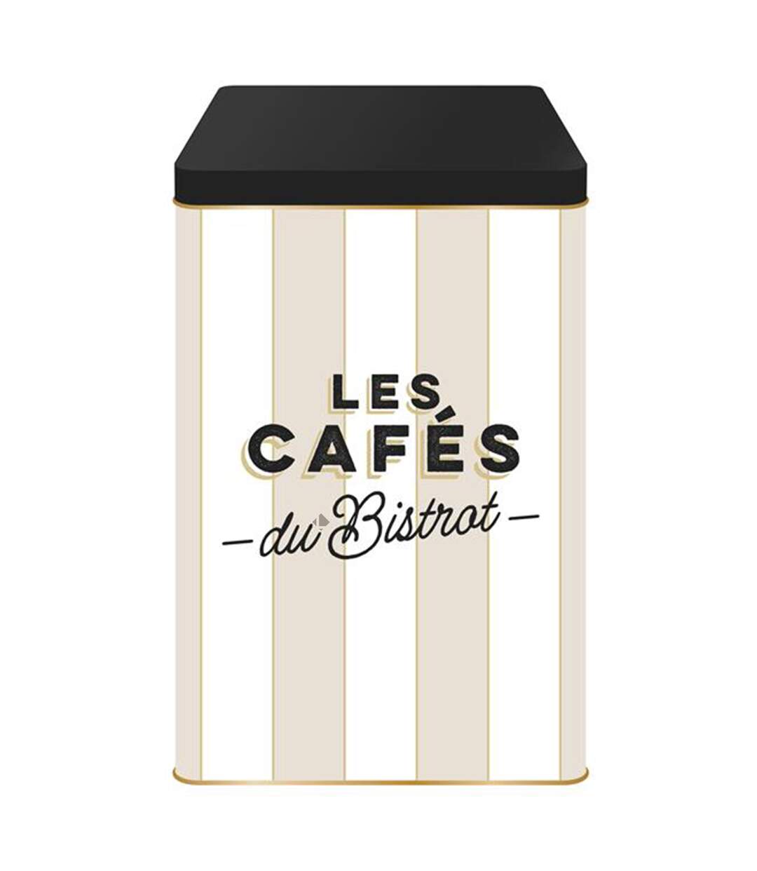 Boite de rangement à café en métal AU BISTROT Café-1