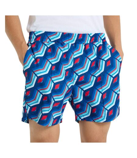 Short de bain bleu homme umbro printed quetzale - l