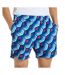 Short de bain bleu homme umbro printed quetzale - l-1