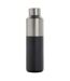 Fluid recycled stainless steel 600ml water bottle one size black XD Collection-1