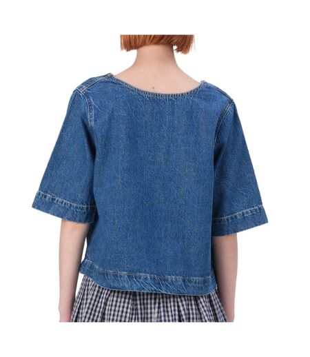 Blouse en jean bleu femme only gigi