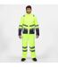 Mens High-vis Bomber Jacket Yellow Navy Regatta Professional-1