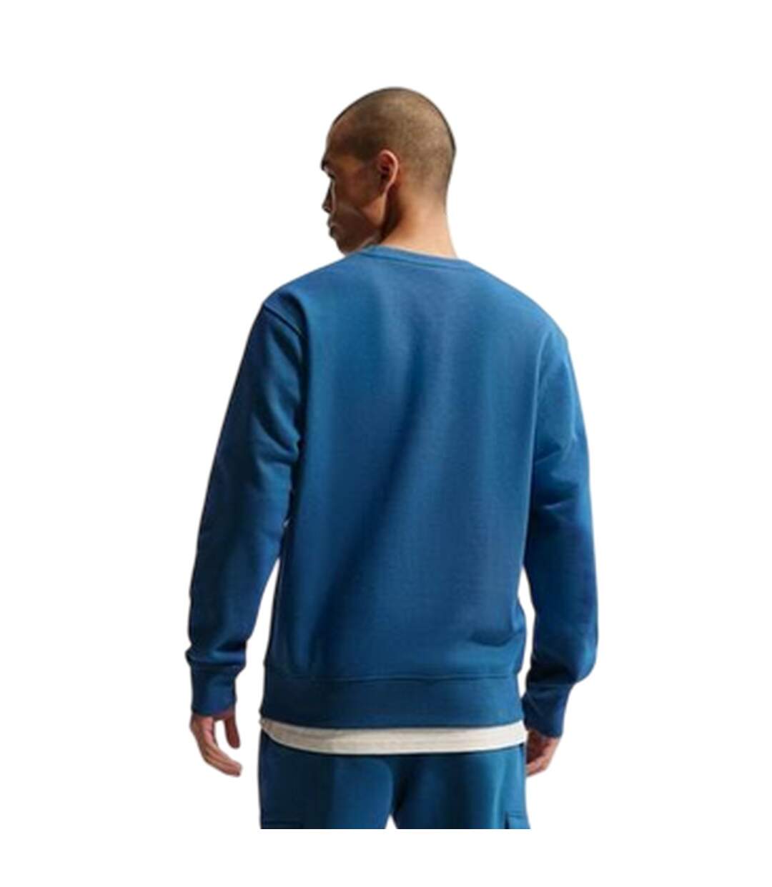 Sweat Motif/style Logo Club Homme Bleu Nike-3