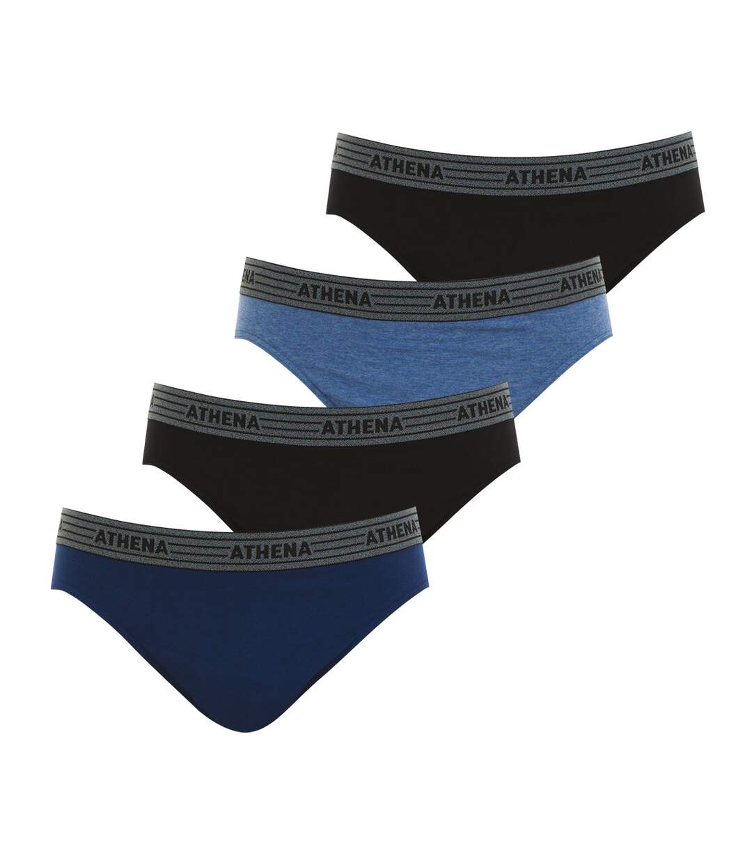 Lot de 4 slips homme Ecopack