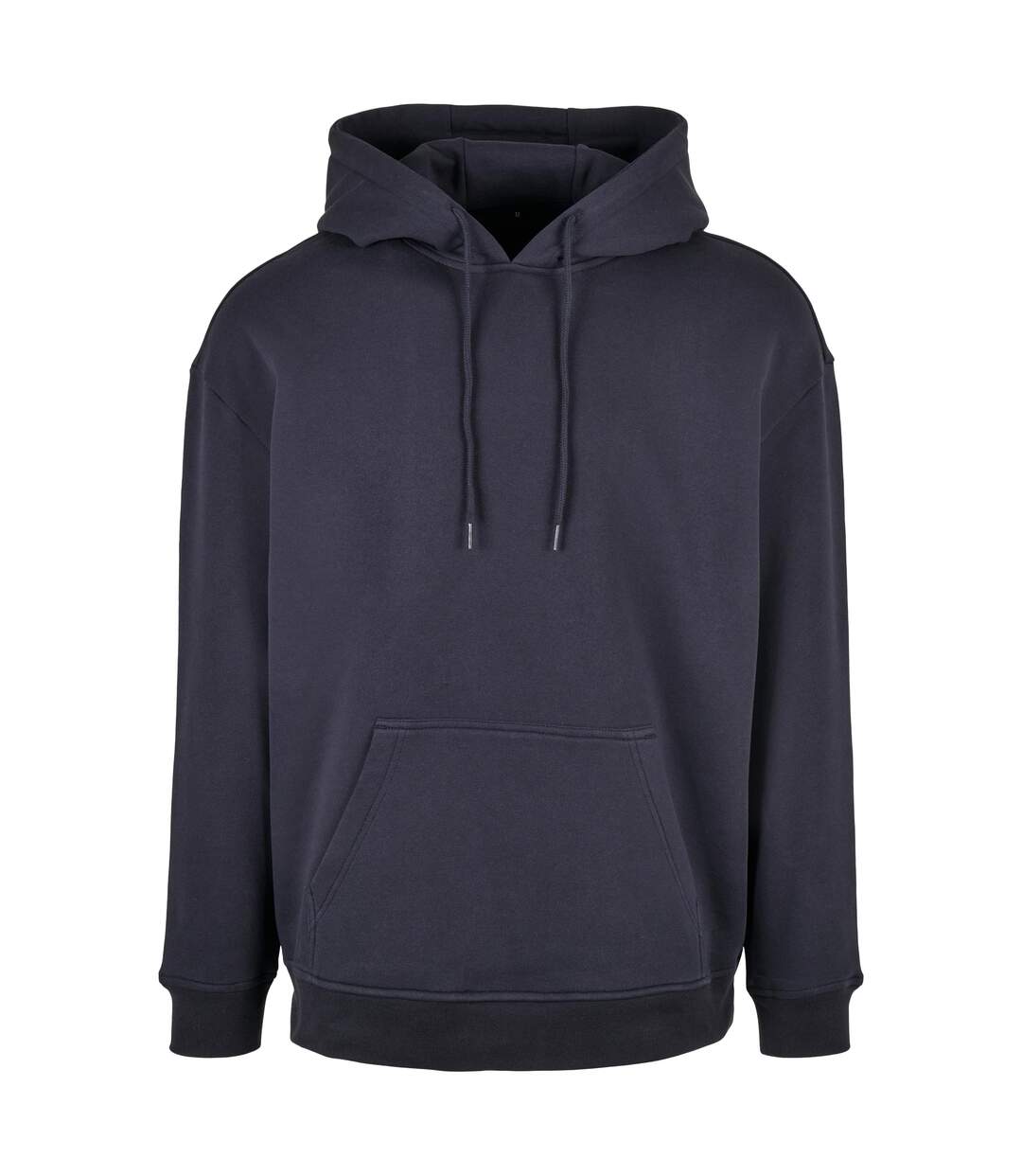 Mens Basic Oversized Hoodie Marine Build Your Brand-1