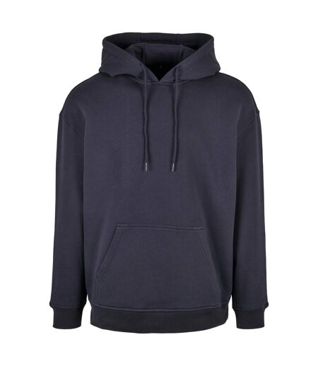 Mens Basic Oversized Hoodie Marine Build Your Brand