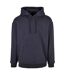 Mens Basic Oversized Hoodie Marine Build Your Brand-1