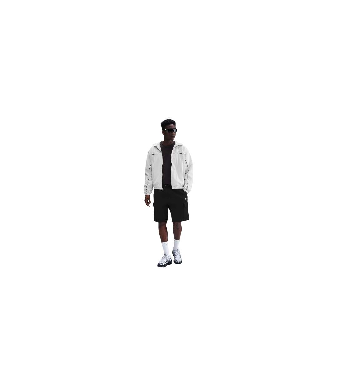 Short À Poches Sportswear Club Homme Noir Obsidien Blanc Nike-1