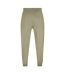 Mens Side Stripe Slim Sweatpants Khaki Green Lacoste-2