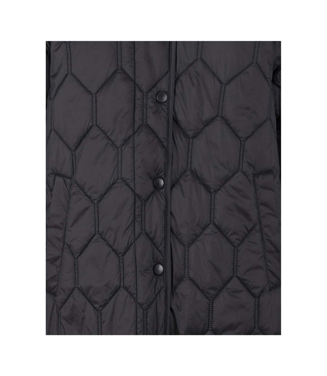 Womens/ladies Phase Padded Jacket Black Trespass-4