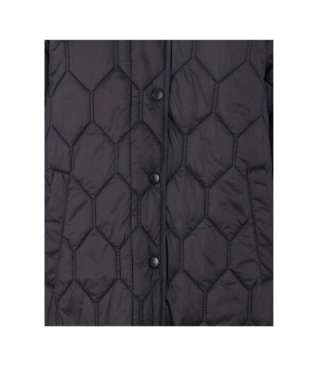 Womens/ladies Phase Padded Jacket Black Trespass