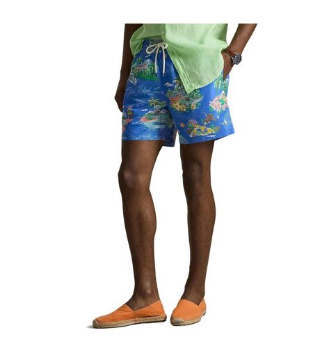 Short De Bain Motif/style Ours Homme Bleu Ralph Lauren