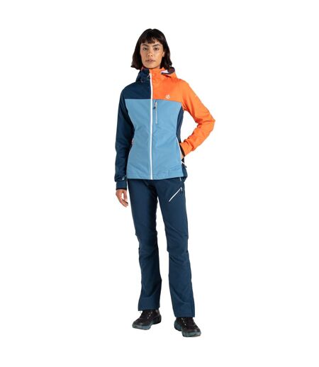 Veste Softshell Lexan Femme Bleu Pâle Mandarine Dare 2B