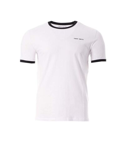 T-shirt Blanc Homme Teddy Smith 2R - 3XL