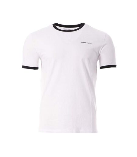 T-shirt Blanc Homme Teddy Smith 2R - 3XL