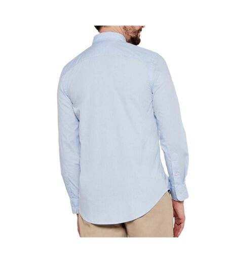 Chemise bleu homme tommy hilfiger flex poplin - l