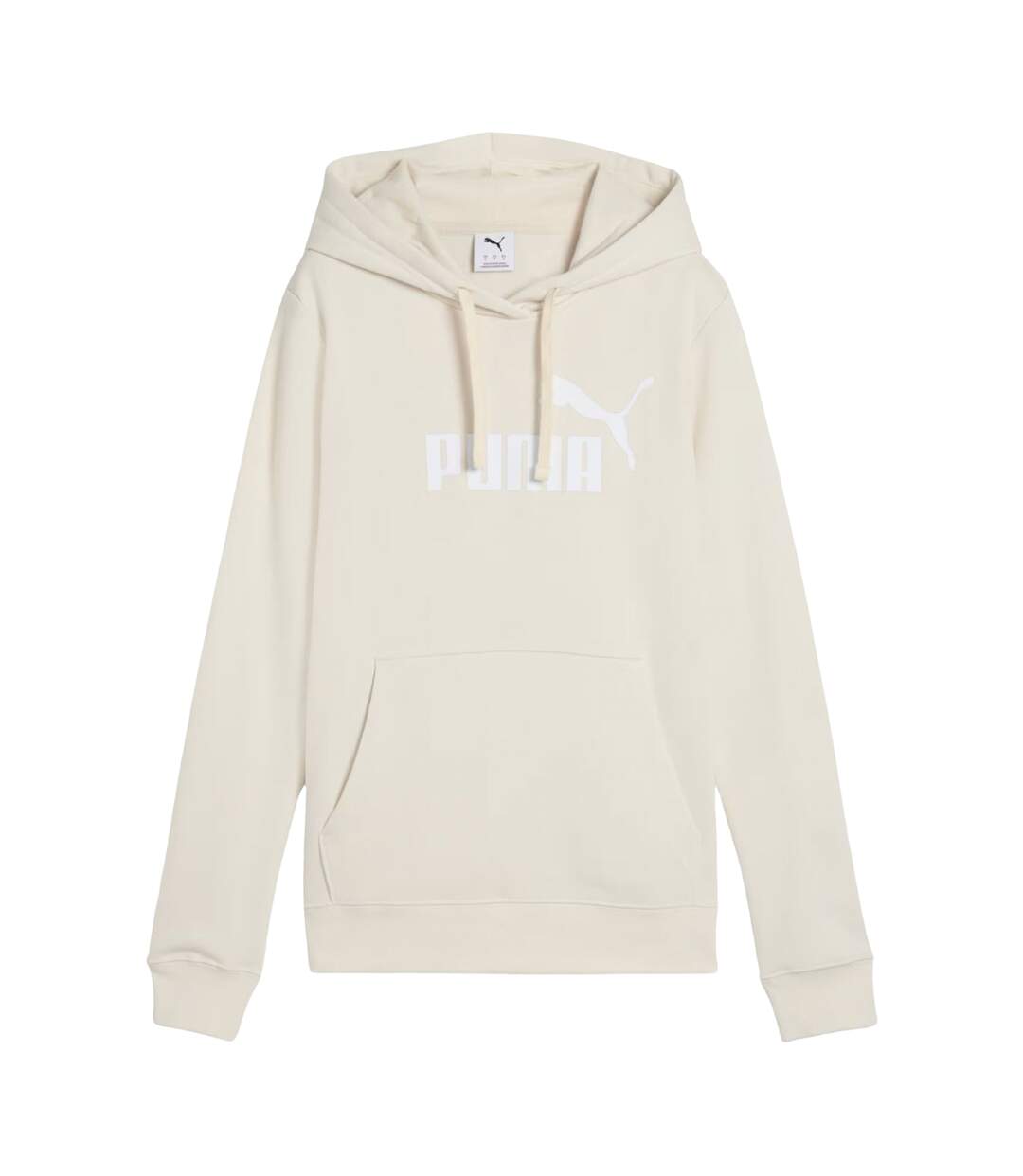 Sweat À Capuche Style Logo Ess No.1 Femme Beige Puma-2