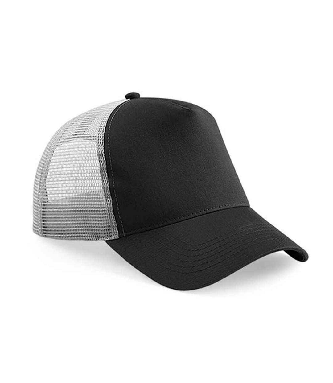 Casquette trucker adulte noir / gris Beechfield-1