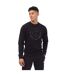 Mens round neck sweatshirt black Aquascutum-1