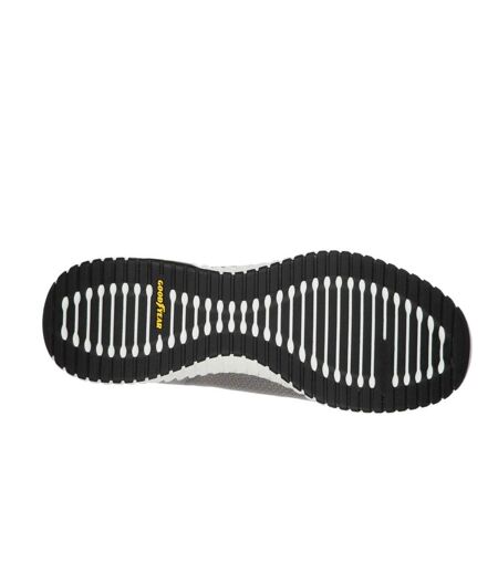 Skechers Mens Elite Flex Prime Sneakers (Light Grey/Black) - UTFS8482