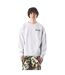 Mens Spike Island Lettering Sweatshirt Light Grey Pretty Green-4