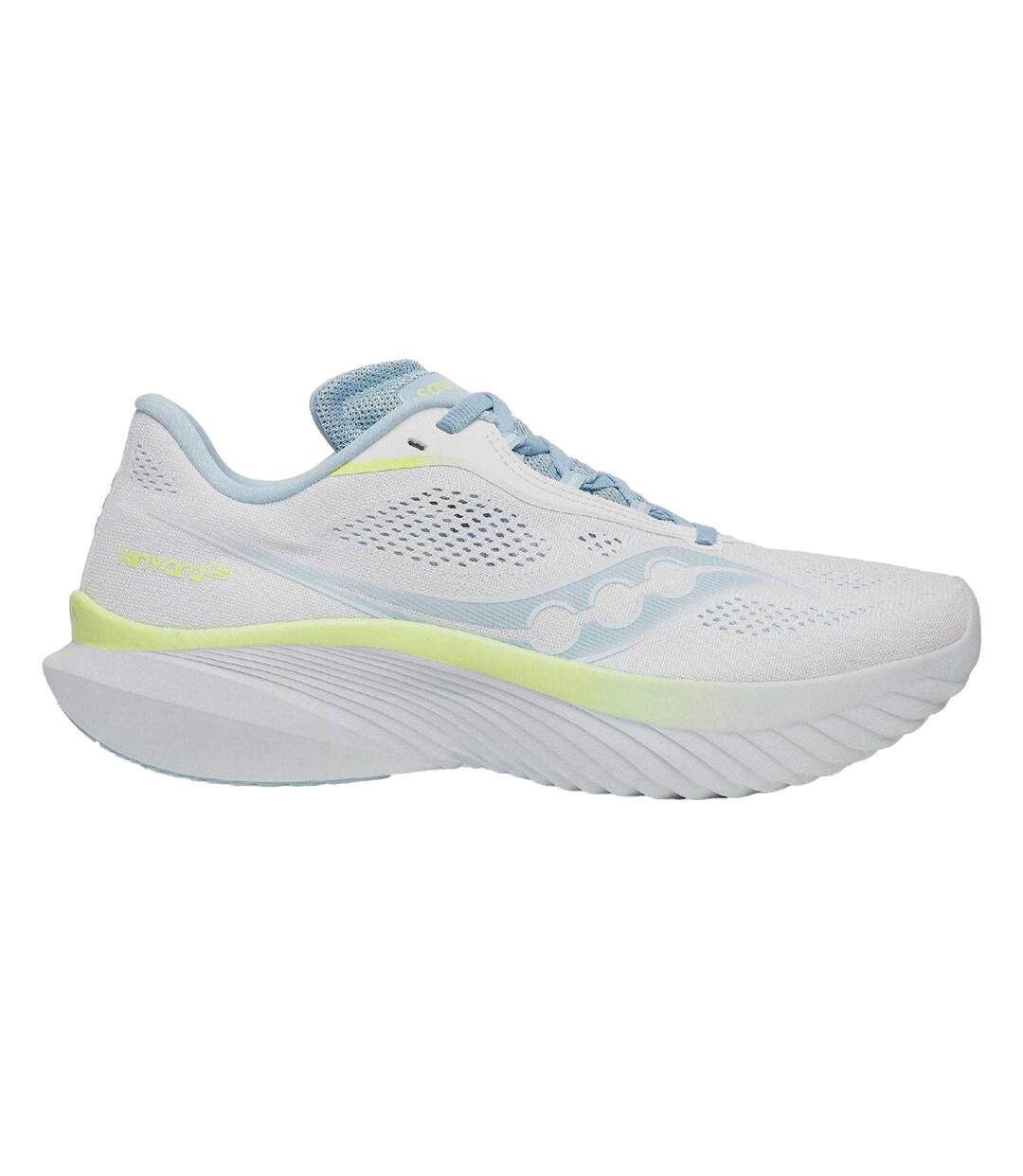 Womens/ladies Kinvara 15 Shoes White Saucony-1